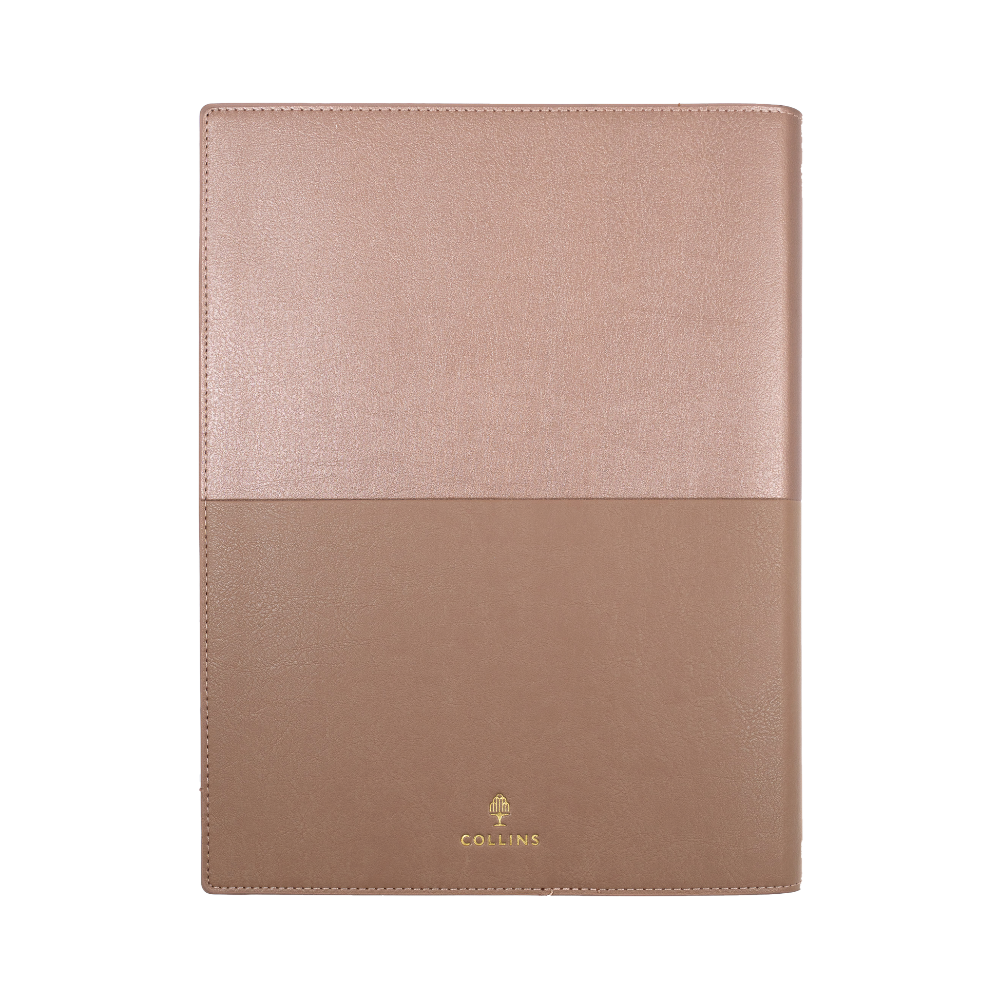 Collins Vanessa 2027 A4 Day to Page Diary Rose Gold interior day to page layout