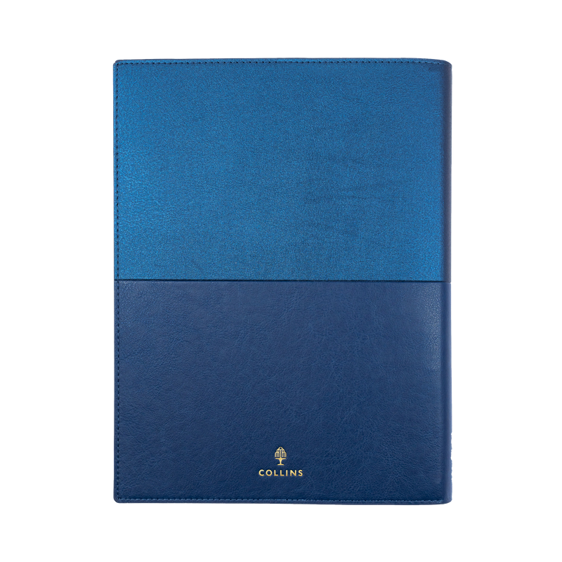 Collins Vanessa 2027 A4 Week to View Diary Blue interior week to view layout