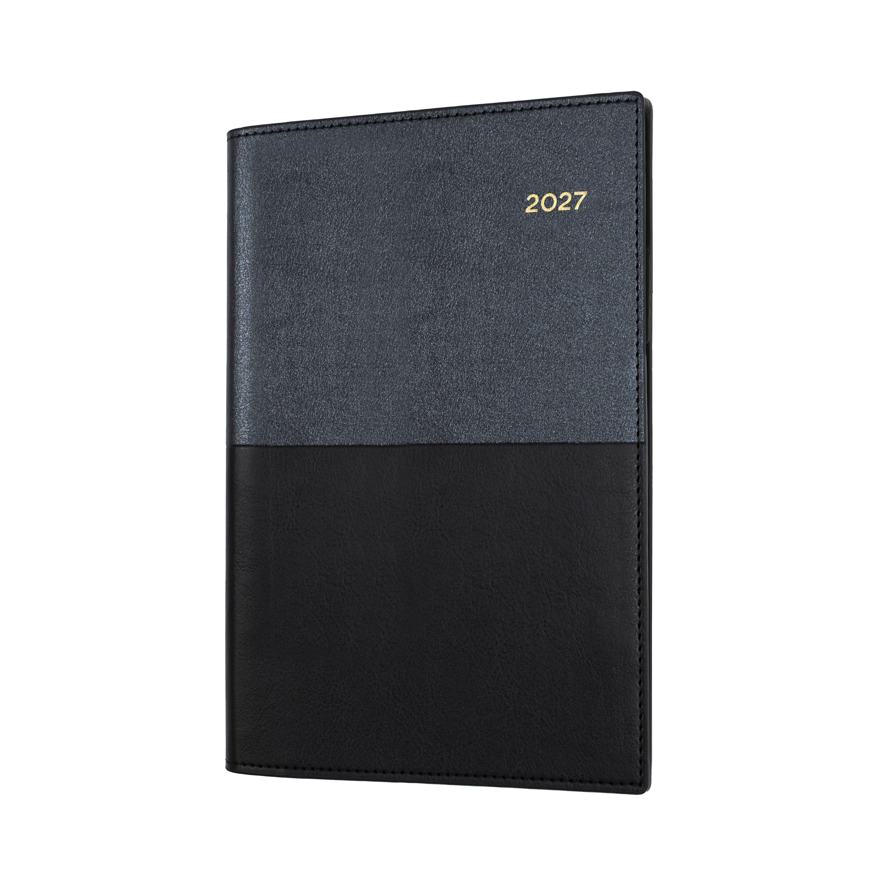 Collins Vanessa 2027 A5 Month to View Diary Black front cover