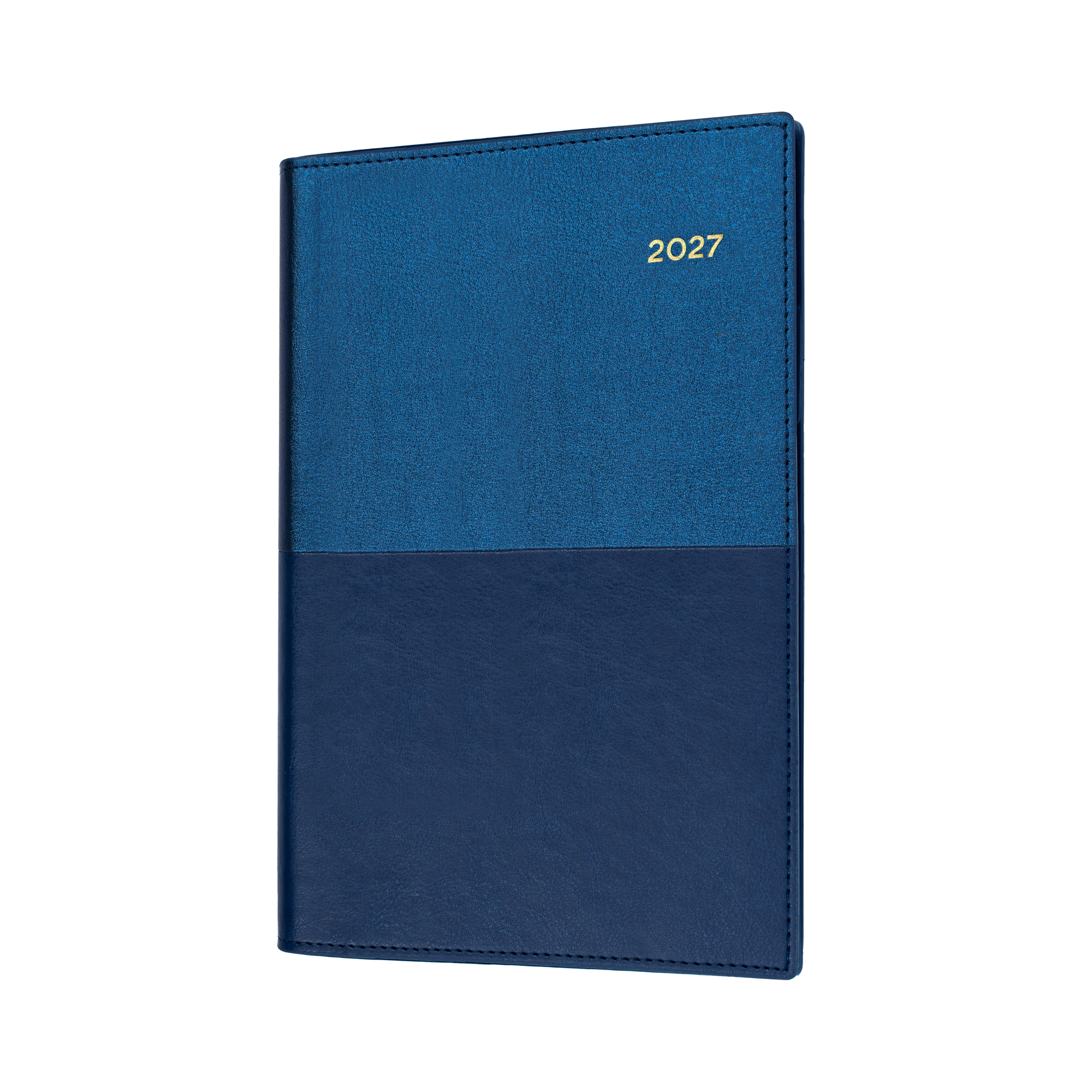 Collins Vanessa 2027 A5 Month to View Diary Blue front cover