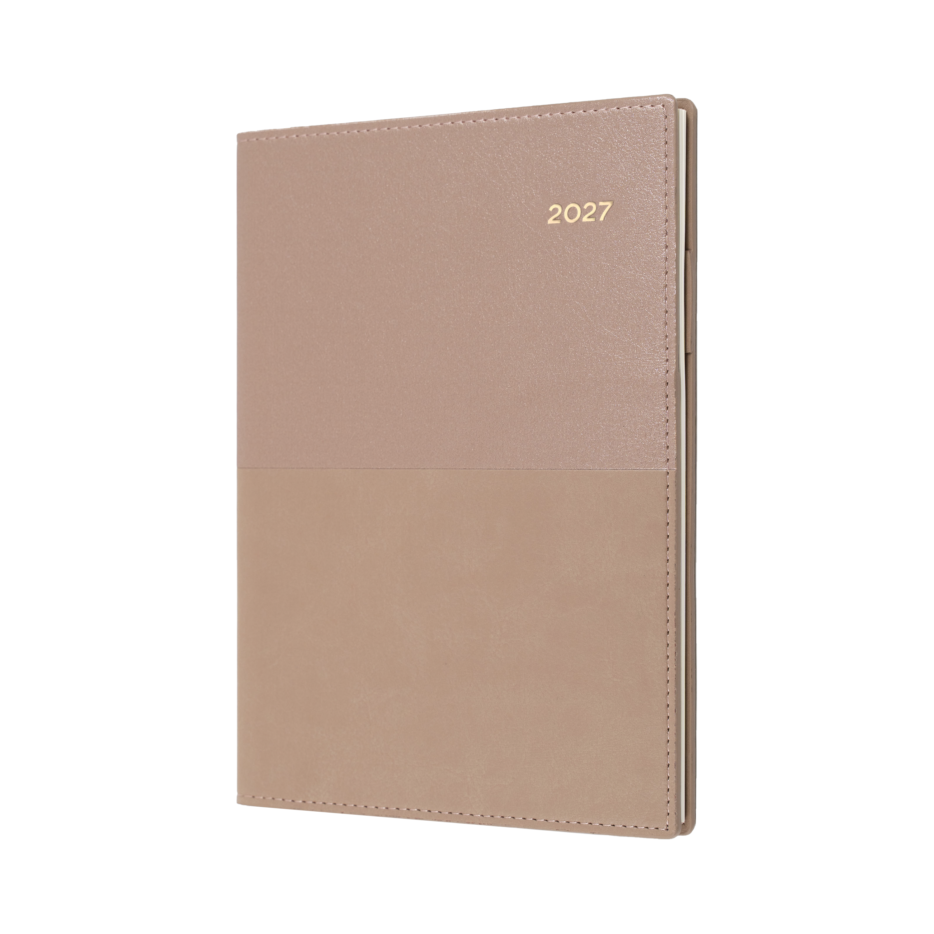 Collins Vanessa 2027 A5 Month to View Diary Rose Gold front cover
