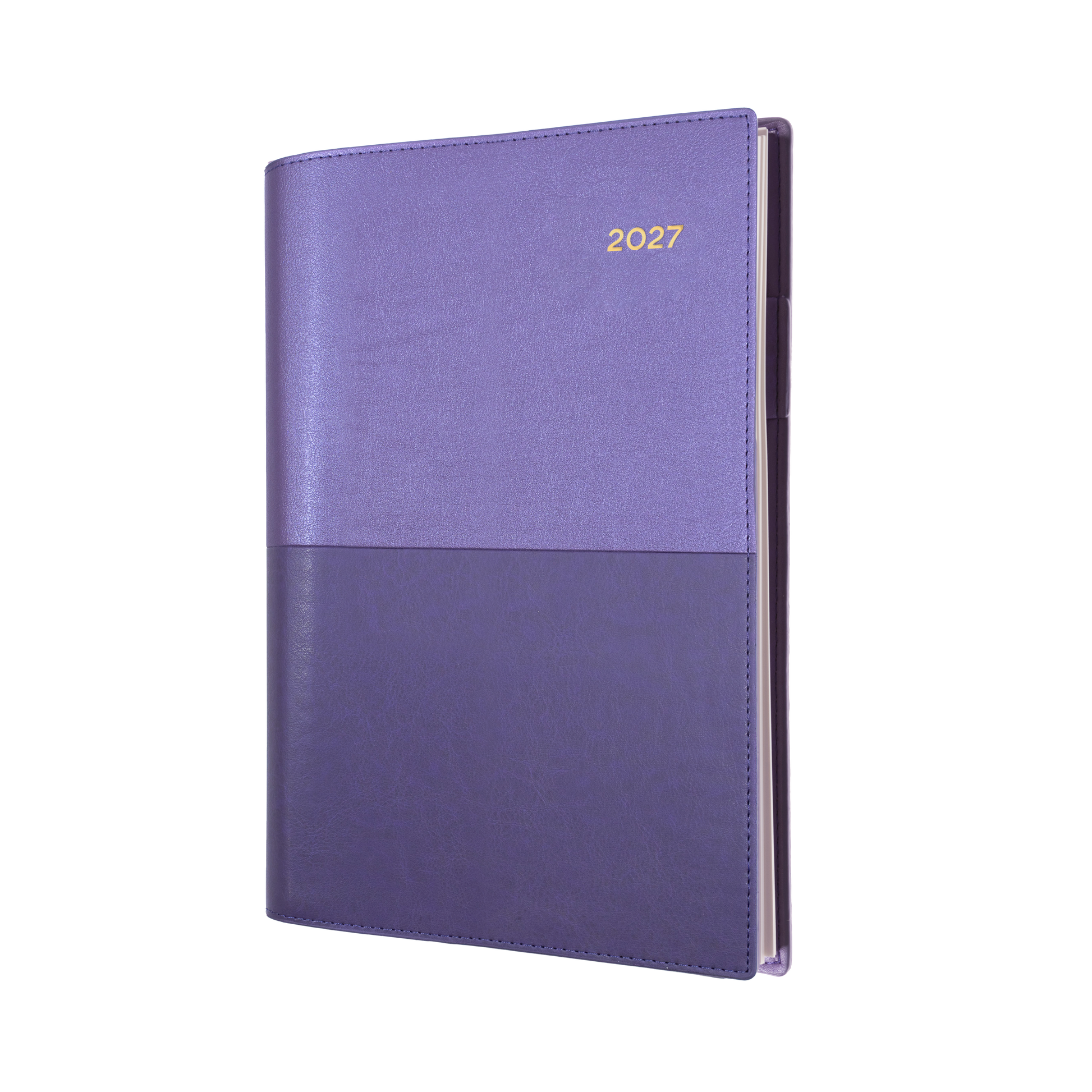 Collins Vanessa 2027 A6 Day to Page Diary Lilac front cover