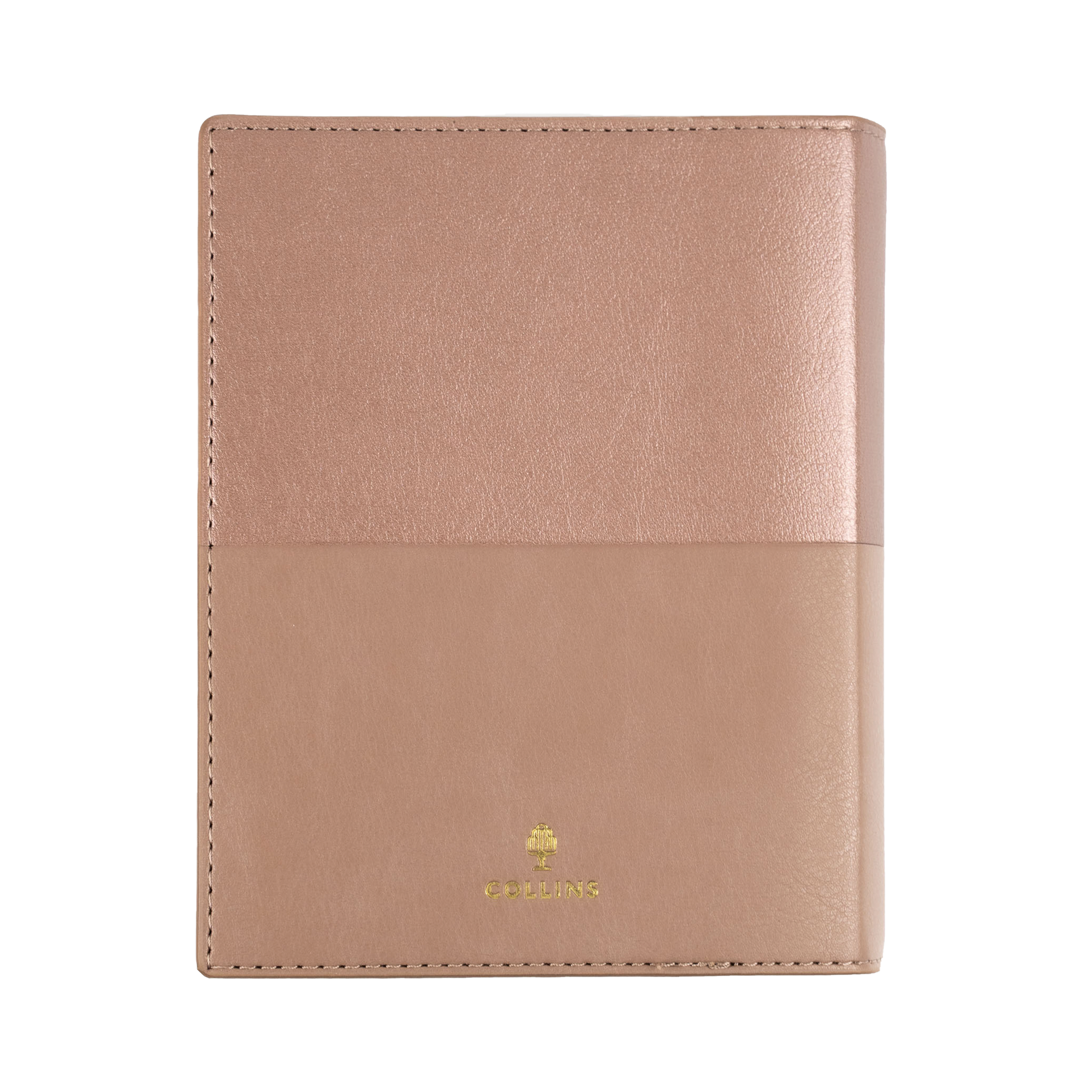 Collins Vanessa 2027 A6 Day to Page Diary Rose Gold interior day to page layout