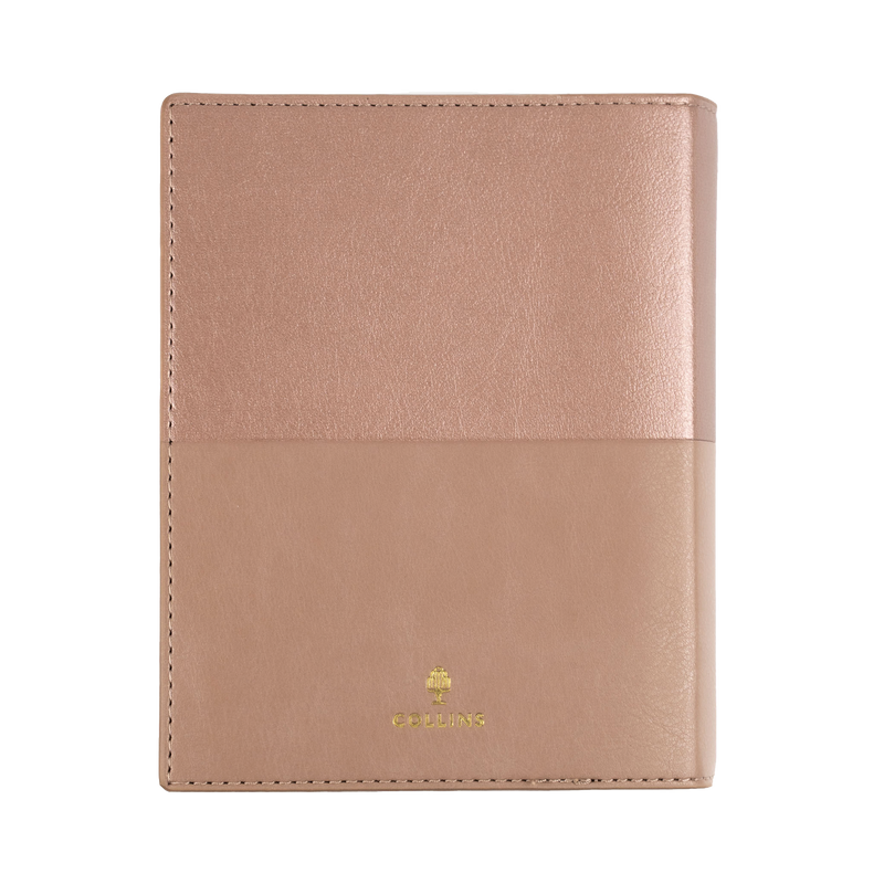 Collins Vanessa 2027 A6 Day to Page Diary Rose Gold interior day to page layout
