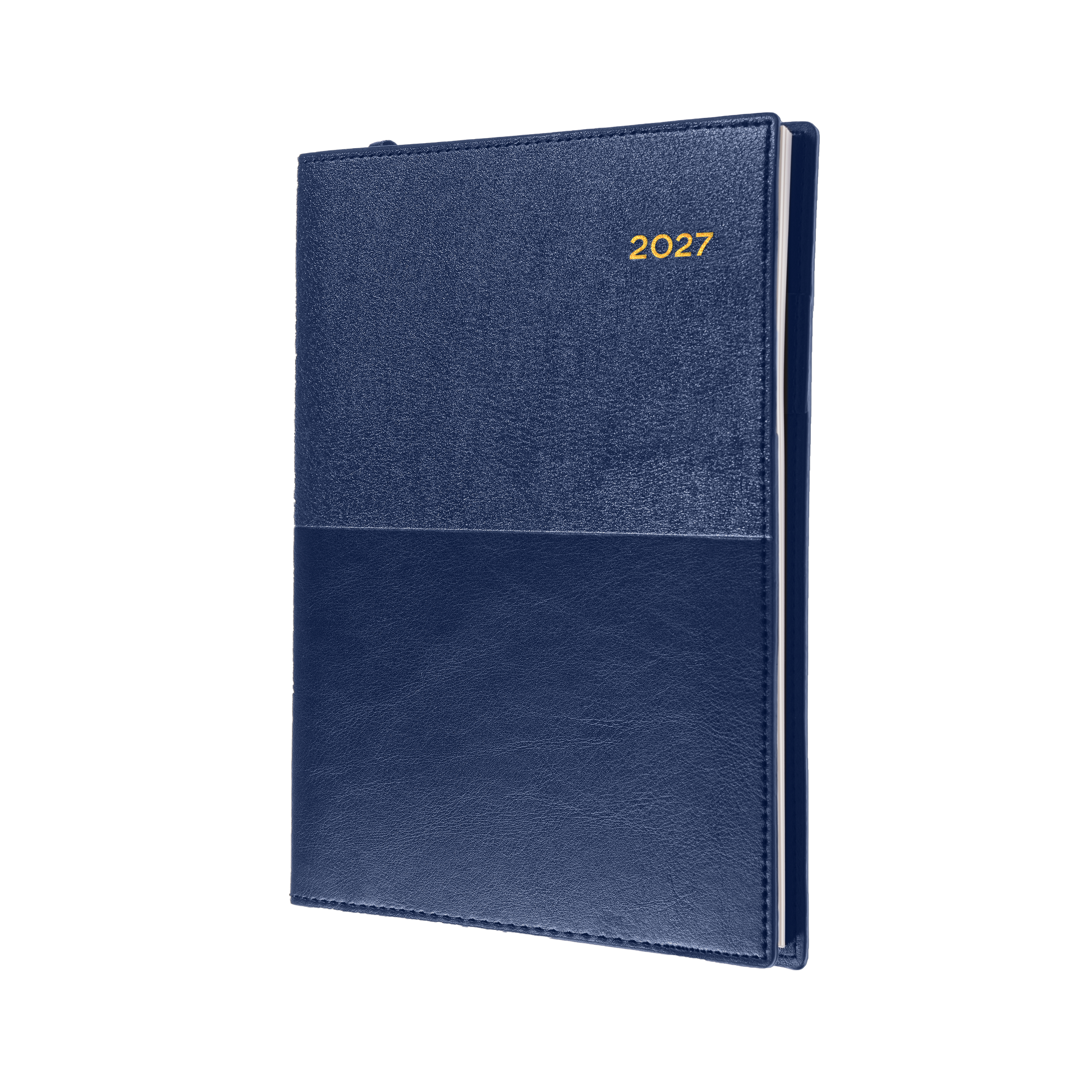 Collins Vanessa 2027 A6 Week to View Diary Blue front cover