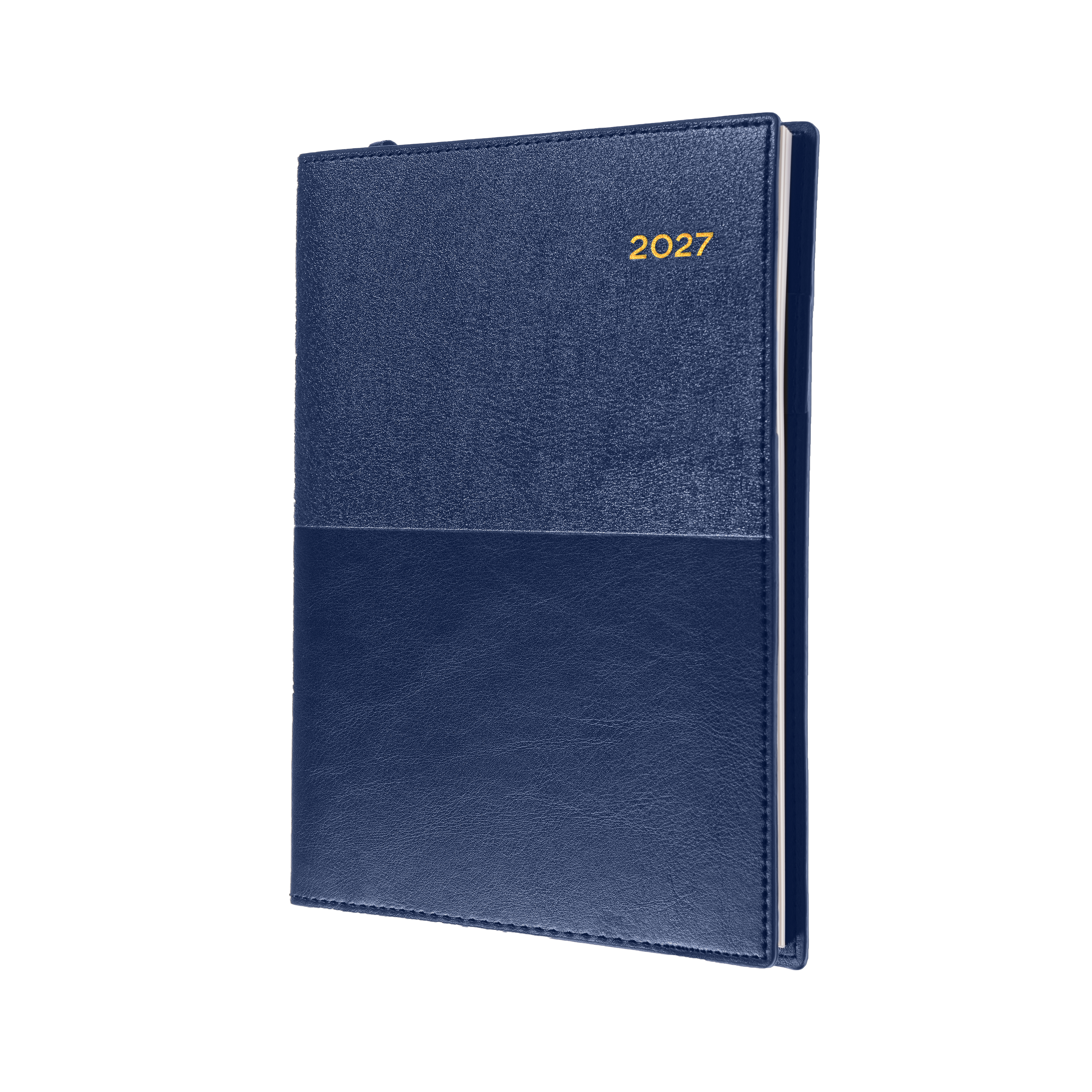 Collins Vanessa 2027 A6 Week to View Diary Blue front cover