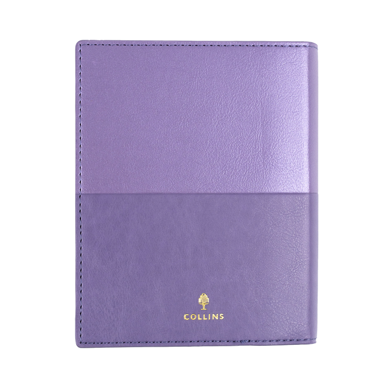Collins Vanessa 2027 A6 Week to View Diary Lilac interior week to view layout
