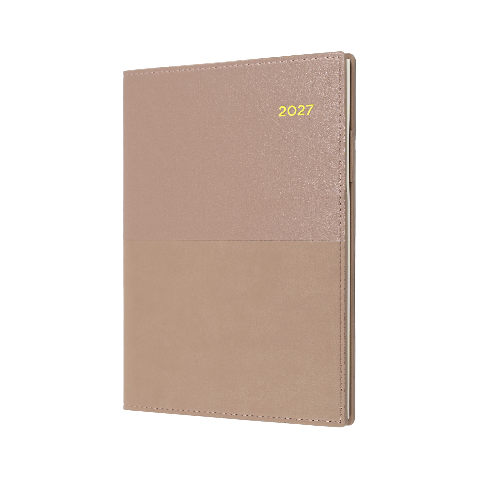 Collins Vanessa 2027 A6 Week to View Diary Rose Gold front cover