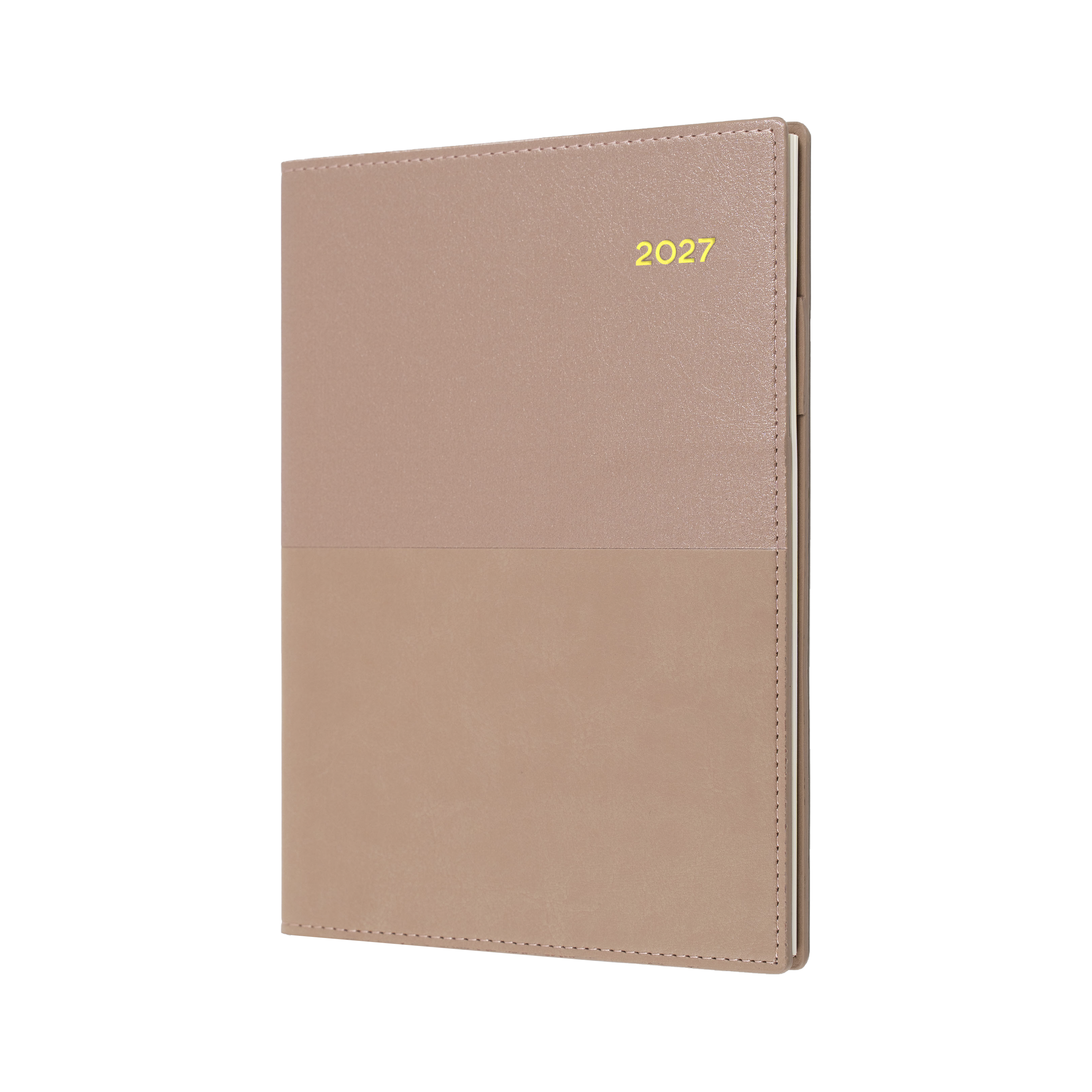 Collins Vanessa 2027 A6 Week to View Diary Rose Gold front cover