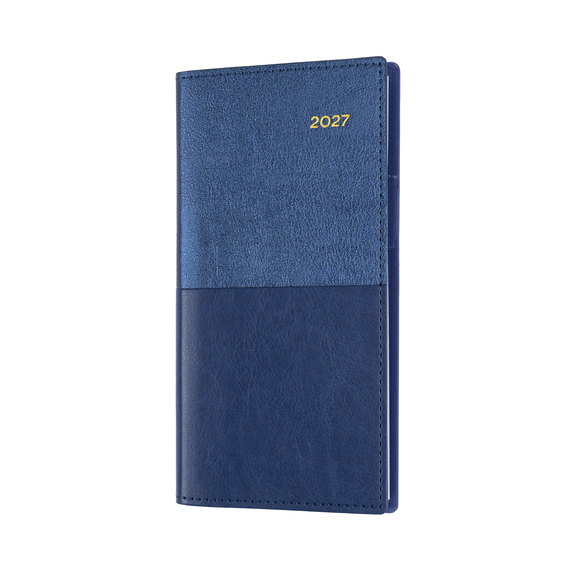 Collins Vanessa 2027 B6/7 Week to View Diary Blue front cover