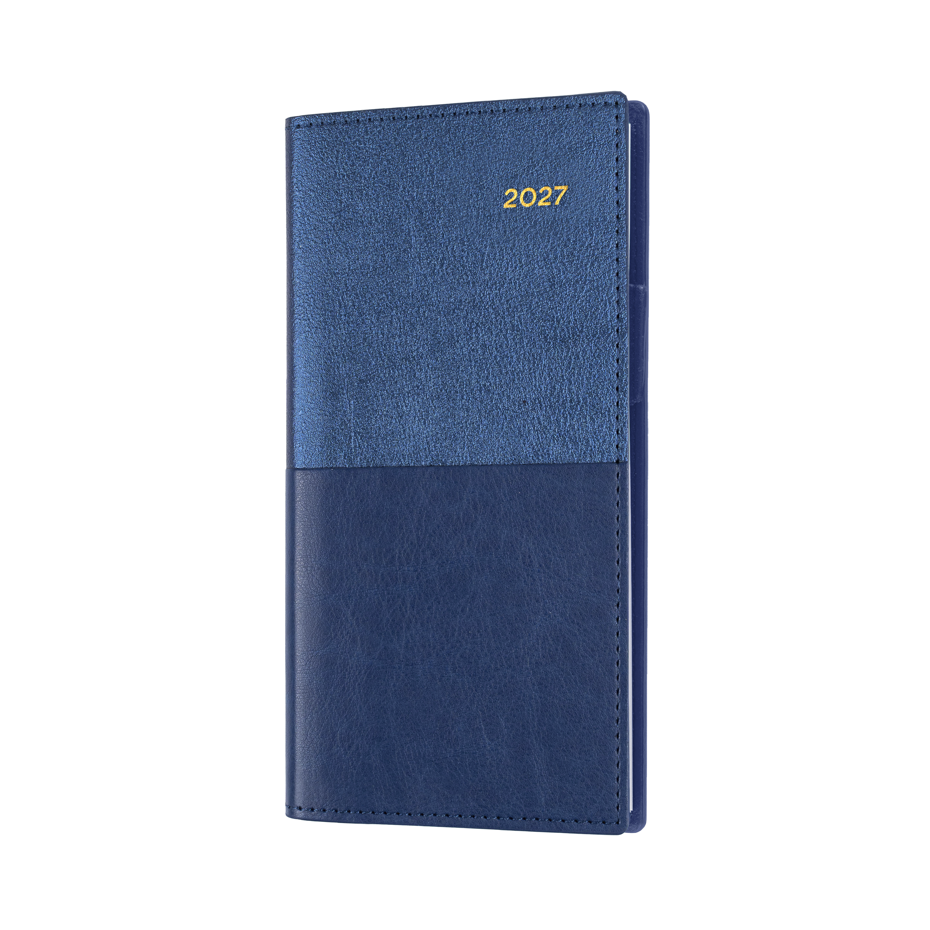 Collins Vanessa 2027 B6/7 Week to View Diary Blue front cover