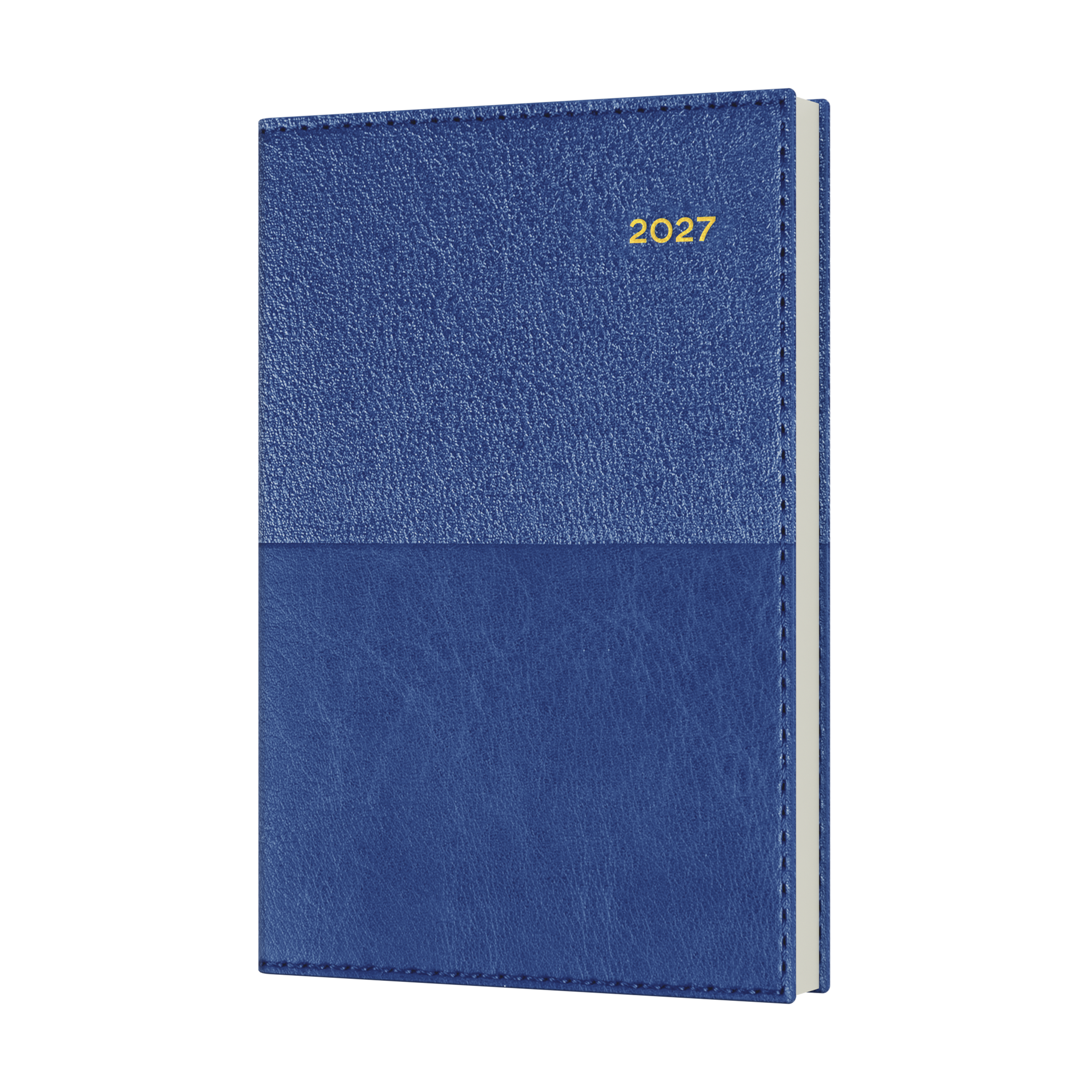Collins Vanessa 2027 B7R Week to View Diary Blue front cover