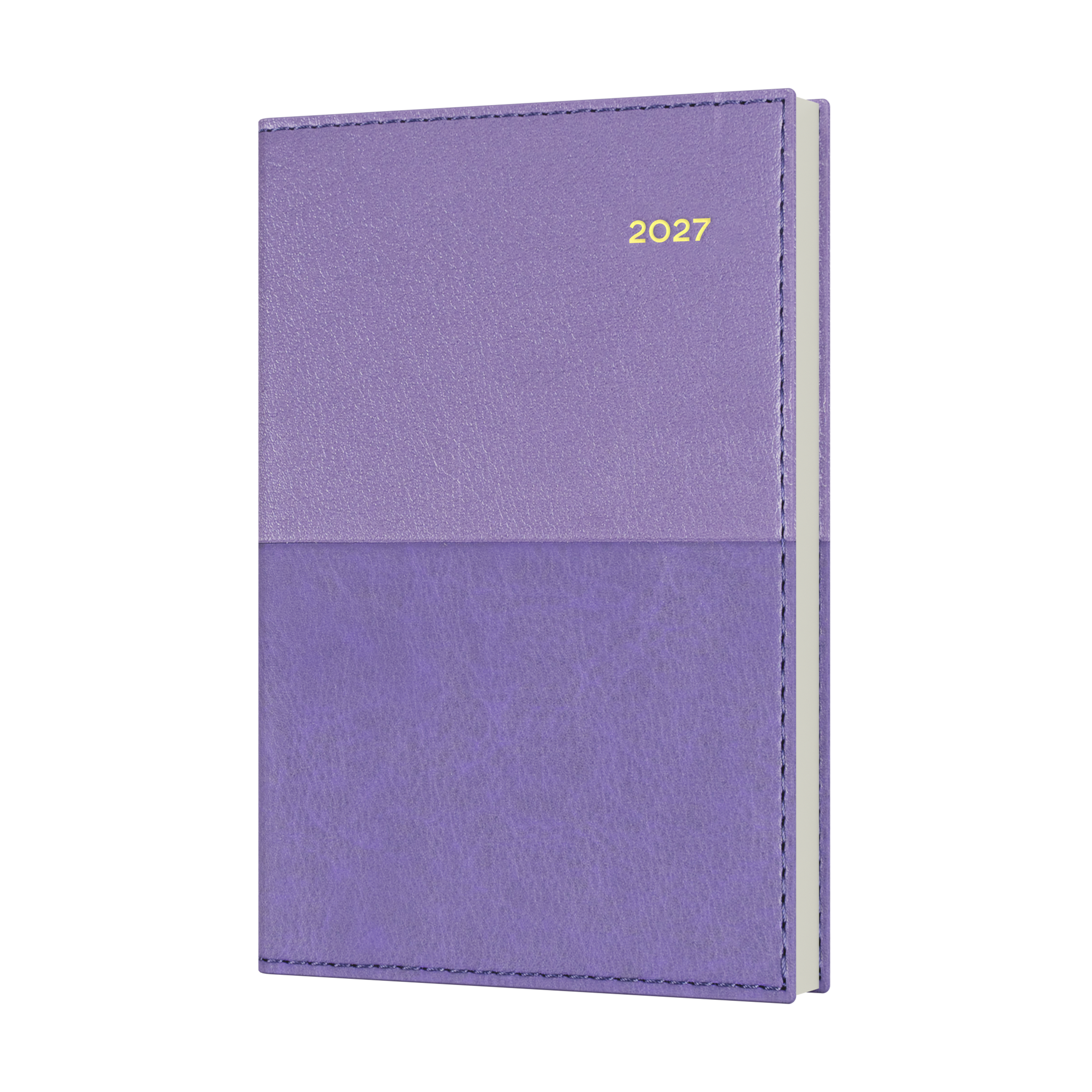 Collins Vanessa 2027 B7R Week to View Diary Lilac front cover
