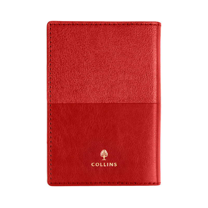 Collins Vanessa 2027 B7R Week to View Diary Red interior week to view layout