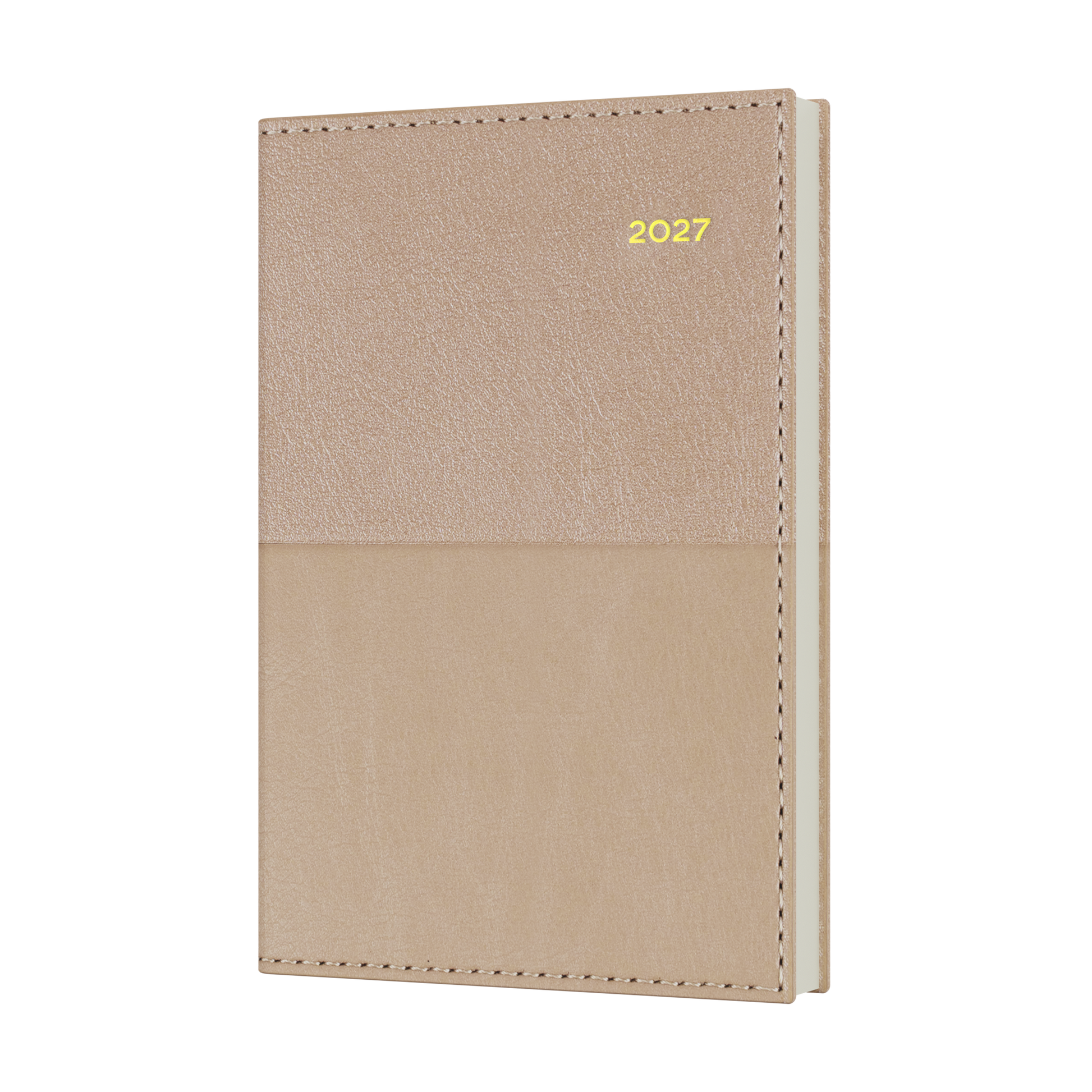 Collins Vanessa 2027 B7R Week to View Diary Rose Gold front cover