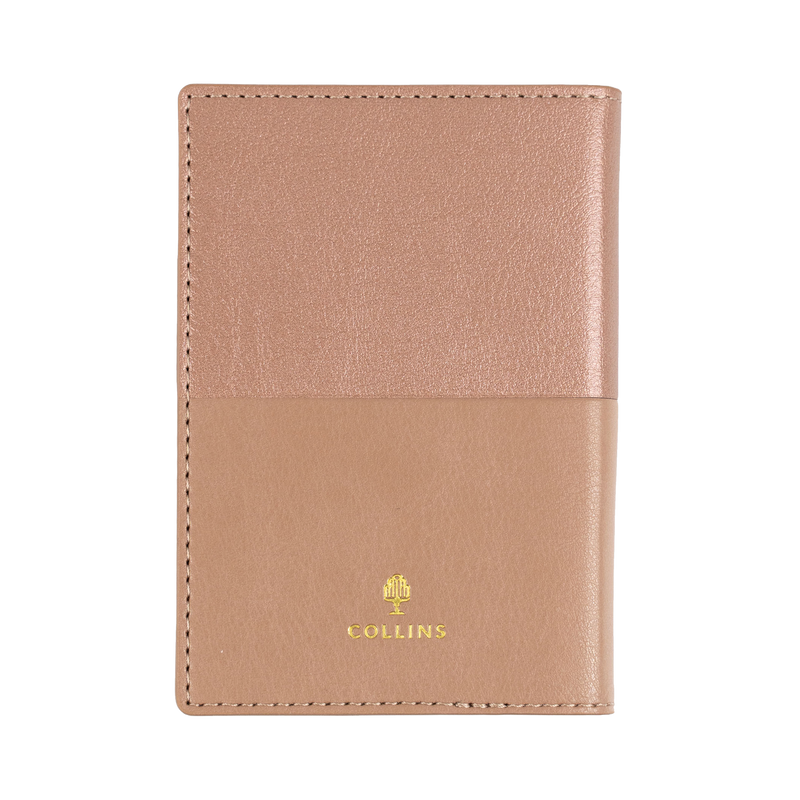 Collins Vanessa 2027 B7R Week to View Diary Rose Gold interior week to view layout