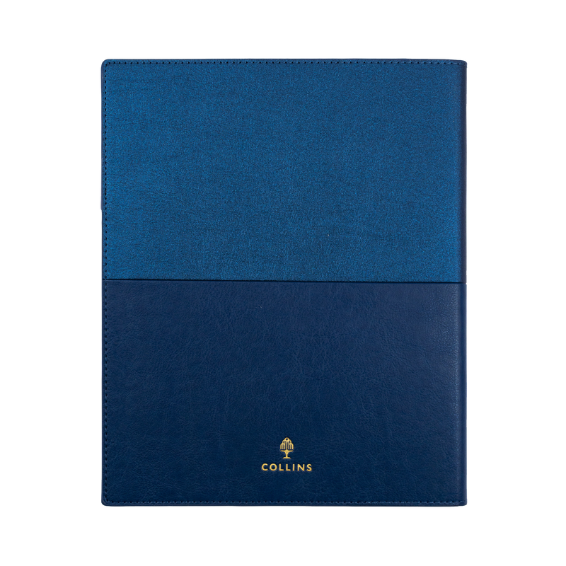 Collins Vanessa 2027 Quarto Week to View (Vertical) Diary Blue interior week to view (vertical) layout