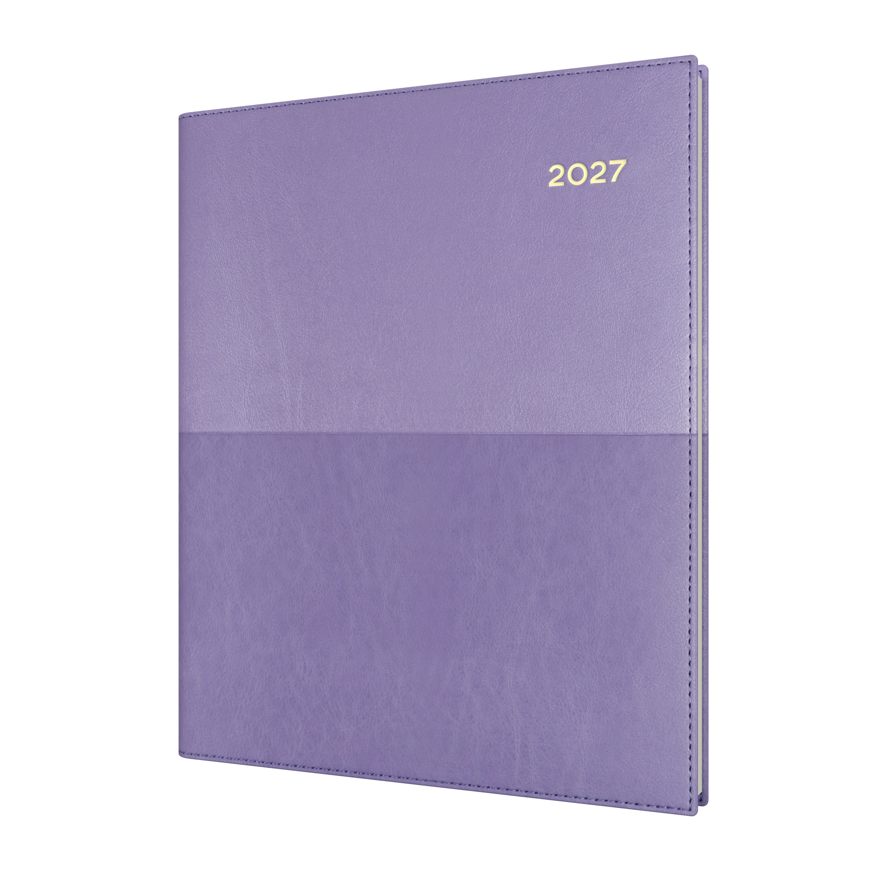 Collins Vanessa 2027 Quarto Week to View (Vertical) Diary Lilac front cover