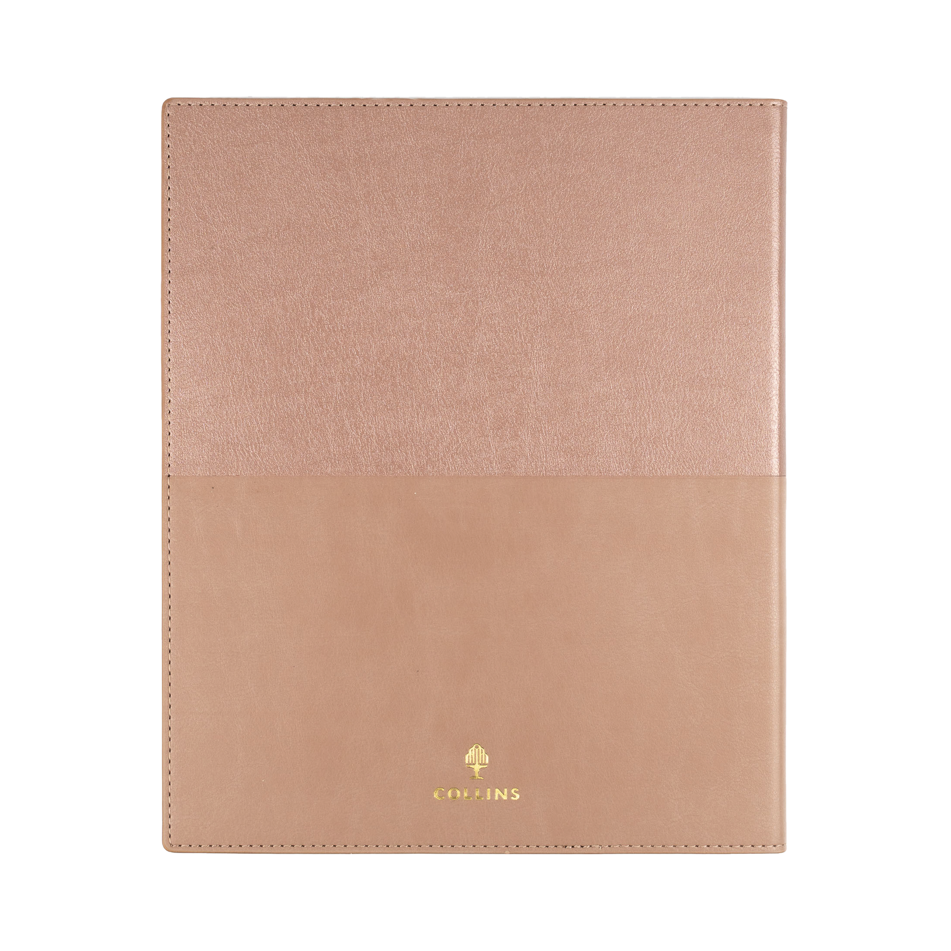 Collins Vanessa 2027 Quarto Week to View (Vertical) Diary Rose Gold interior week to view (vertical) layout