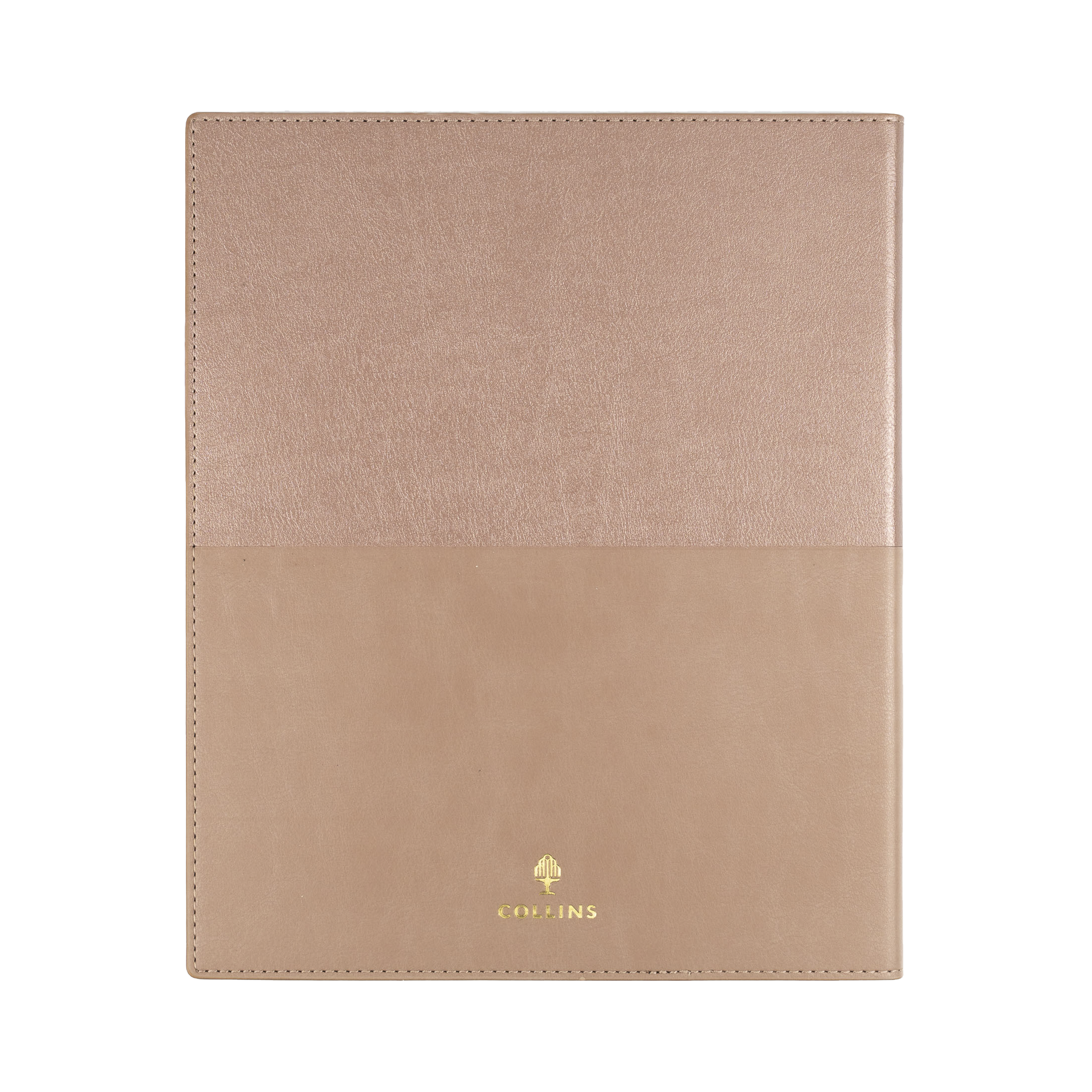 Collins Vanessa 2027 Quarto Week to View (Vertical) Diary Rose Gold interior week to view (vertical) layout