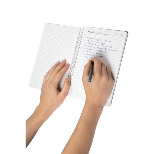 ColourHide Notebook A5 200 Pages Black