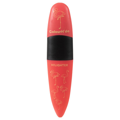 ColourHide Designer Highlighter Quirky Flamingo Red Box 12