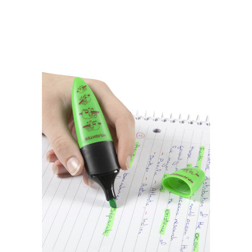 ColourHide Designer Highlighter Quirky Sloth Green Box 12