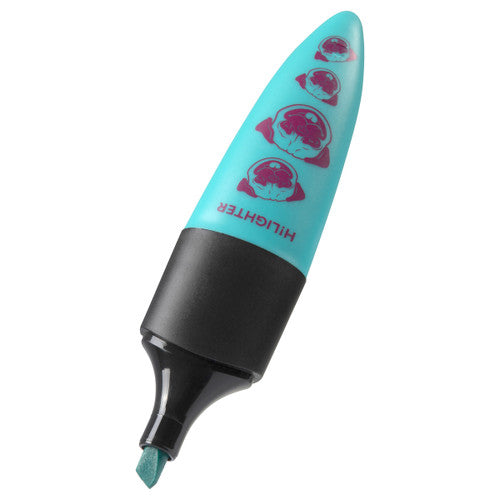 ColourHide My Designer Highlighters Quirky Edition Turquoise Box 12