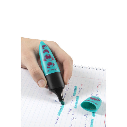 ColourHide My Designer Highlighters Quirky Edition Turquoise Box 12