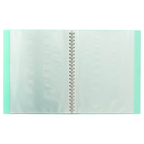 ColourHide Refillable Display Book 20 Sheets Biscay Green