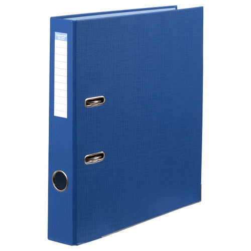 ColourHide A4 Half Lever Arch File Blue Carton of 15