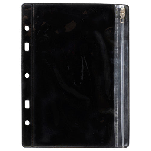 ColourHide Bindermate Pencil Case A5 Black Pack of 6
