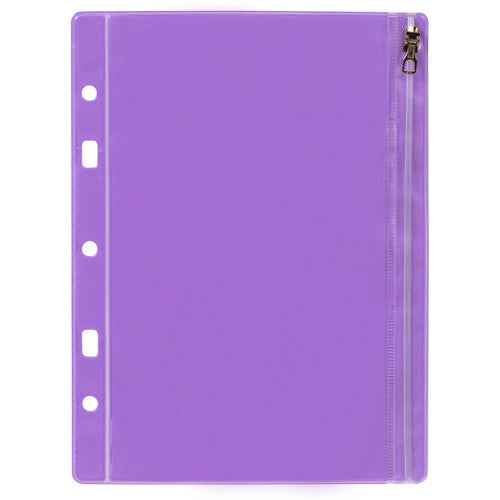 ColourHide Bindermate Pencil Case A5 Purple Pack of 6