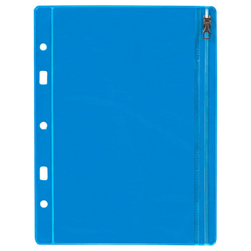 ColourHide Bindermate Pencil Case A5 Blue Pack of 6