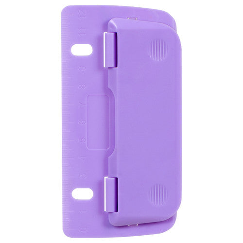 ColourHide Bindermate 2 Hole Punch Purple Pack of 6