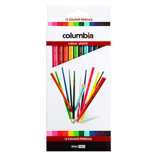 Columbia Colour Sketch Colour Pencils Round Pack 12