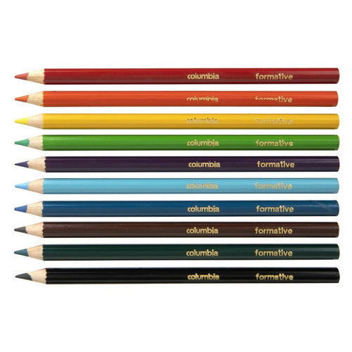 Columbia Formative 1 Coloured Pencils Pack 10
