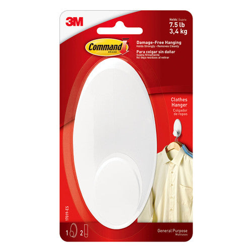 Command Clothes Hanger Large White (3.4kg)