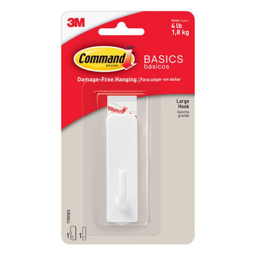 Command Basic Hook Large White (1.8kg)