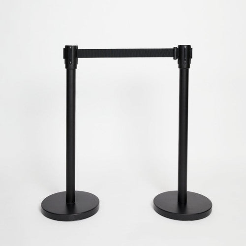 COMPASS BELT BARRIER MATT BLACK WITH INTERNAL BELT STANDARD GRADE