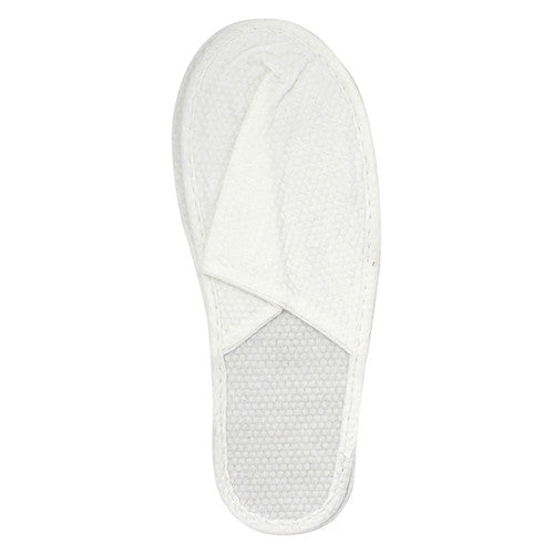 Compass Eco Slippers Closed Toe in Bio Bag White