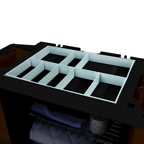 Compass Housekeeping Trolley Divider Grey