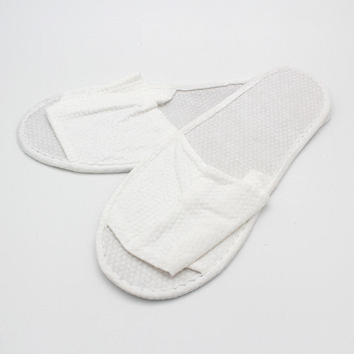Compass Eco Slippers Open Toe in Bio Bag White Box of 100