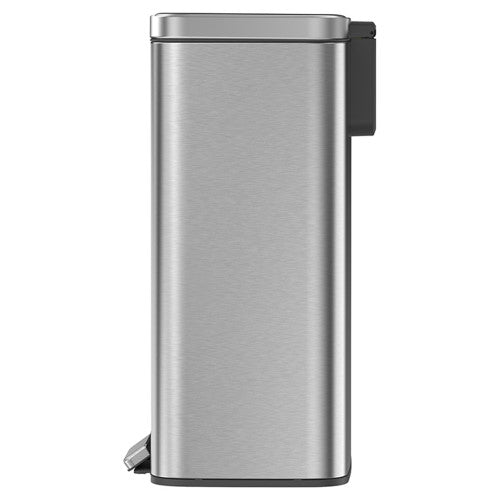 Compass Pedal Bin Brushed Stainless Steel 50L