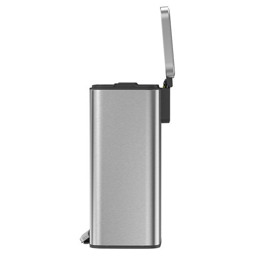 Compass Pedal Bin Brushed Stainless Steel 50L