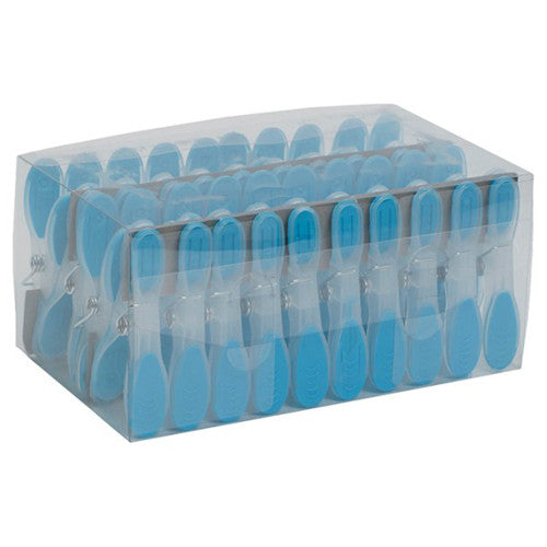 Compass Plastic Pegs Blue Pack of 40
