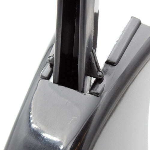Compass Plastic Toilet Brush Black