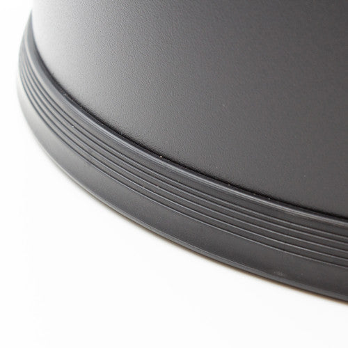 Compass Round Dual Chamber Bin Powder Coated Black 14L Carton of 6
