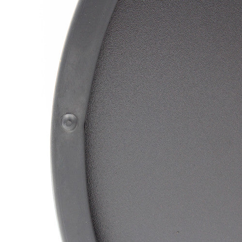 Compass Round Dual Chamber Bin Powder Coated Black 14L Carton of 6
