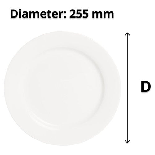 Connoisseur A-La-Carte Dinner Plate 255mm Pack of 6